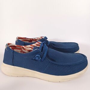 Ariat Hilo Mesh Slip On Shoes Size 12 Casual Comfort Boat Deck Lace Up